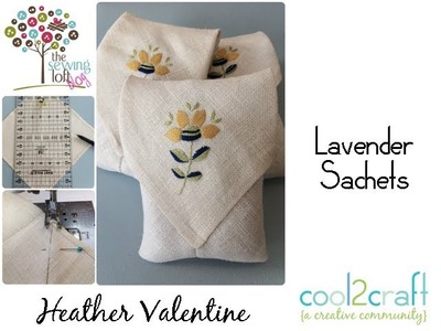 How to Sew a Lavender Sachet by Heather Valentine