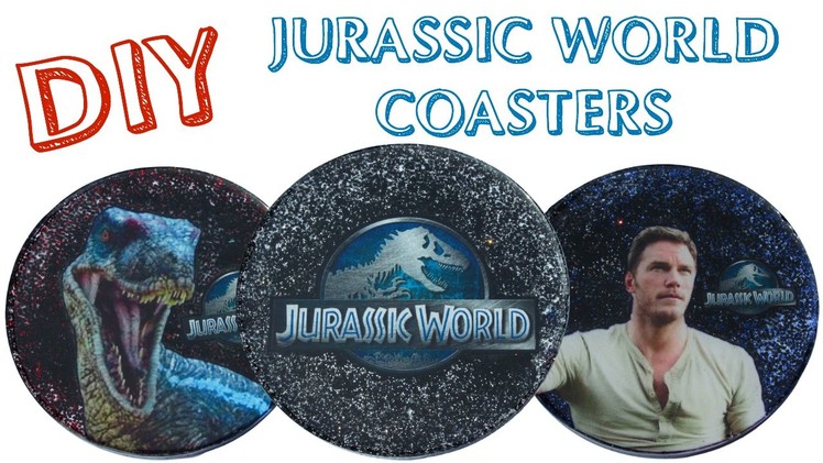 Jurassic World Coasters DIY   Another Coaster Friday Craft Klatch