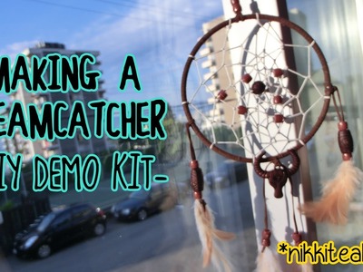 Making a Dreamcatcher {DIY Kit Demo}