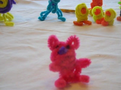 Pipe Cleaner Teddy Bear - cute!!
