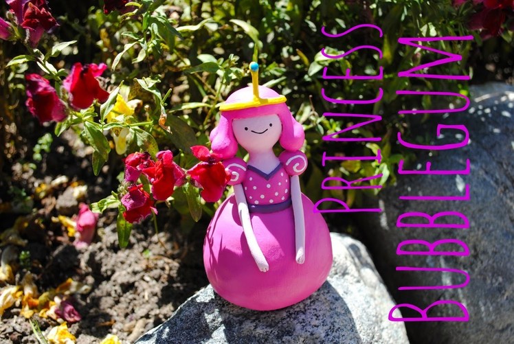 PRINCESS BUBBLEGUM Polymer Clay- ADVENTURE TIME -(Young Version)