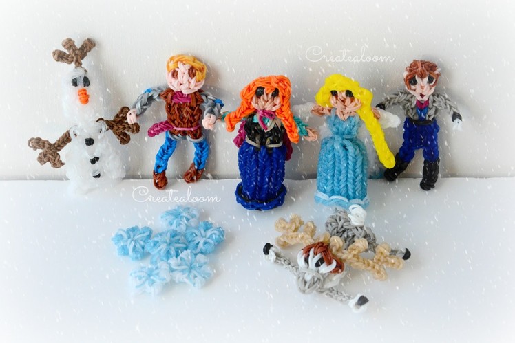 Rainbow Loom Disney Frozen Charms Collection!