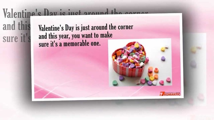 Romantic Valentines Day Ideas - Romantic Ideas for Valentines Day