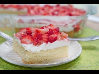 Strawberry Shortcake Bars - Summer Dessert Fav!!