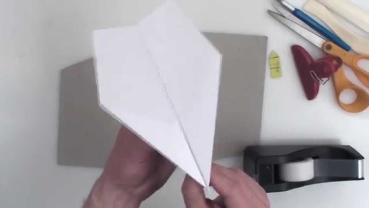 World record paper airplane Suzanne complete instructions