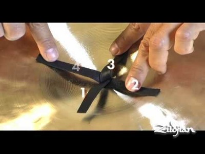 Zildjian Score Magazine -- How To Tie A Cymbal Knot
