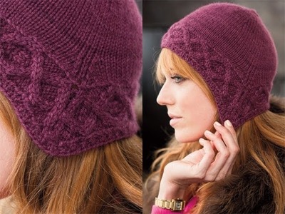 #25 Cable Brim Cap, Vogue Knitting Winter 2011.12