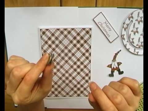 Cardmaking circle penny slider  card tutorial