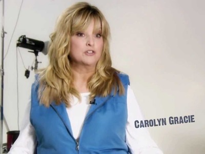 Carolyn Gracie on Denim & Co. Stretch Knit Boot-cut Jeans