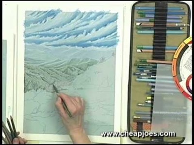 Colored Pencil Landscapes: DVD excerpt from Kristy Kutch for Landscape Artists