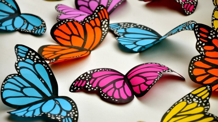 Create Simple and Beautiful Paper Butterflies - DIY Crafts - Guidecentral