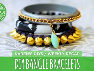 DIY Bangle Bracelets - HGTV Handmade