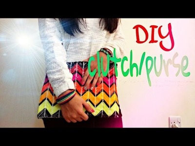 DIY Chevron clutch.purse - Nonyism