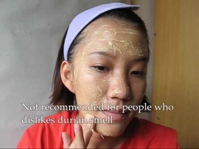 DIY Durian Face Mask