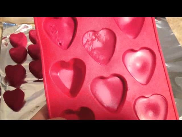 DIY: Heart Crayons  ♡ Theeasydiy #Crafty
