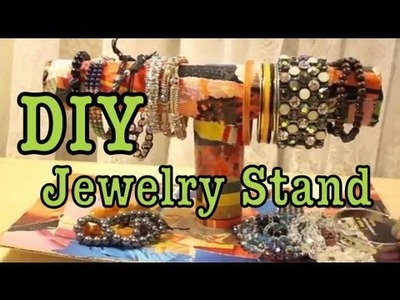 DIY: Jewelry Stand Display!