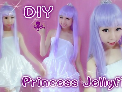 DIY: Princess Jellyfish Inspired Costume.Prom Dress ( Easy)