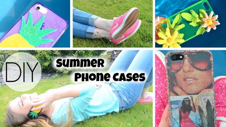 DIY Summer Phone Cases