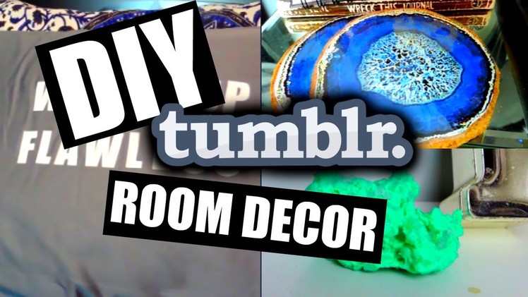DIY Tumblr Room Decor!!!!!!| 2015