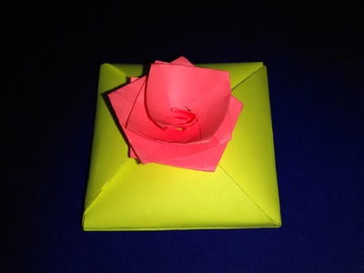 Envelope with secret message inside. Ideas for Mother's day
