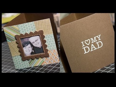 Father Day Photo Card - Make a Card Monday #71