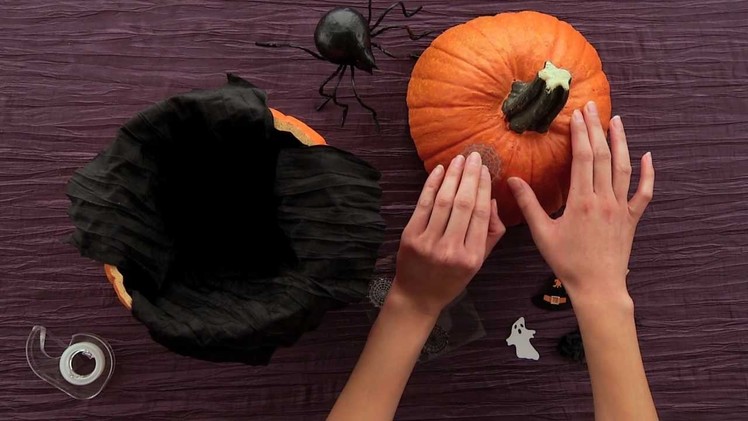 HERSHEY'S - Halloween Craft - Trick-Or-Treat Pumpkin