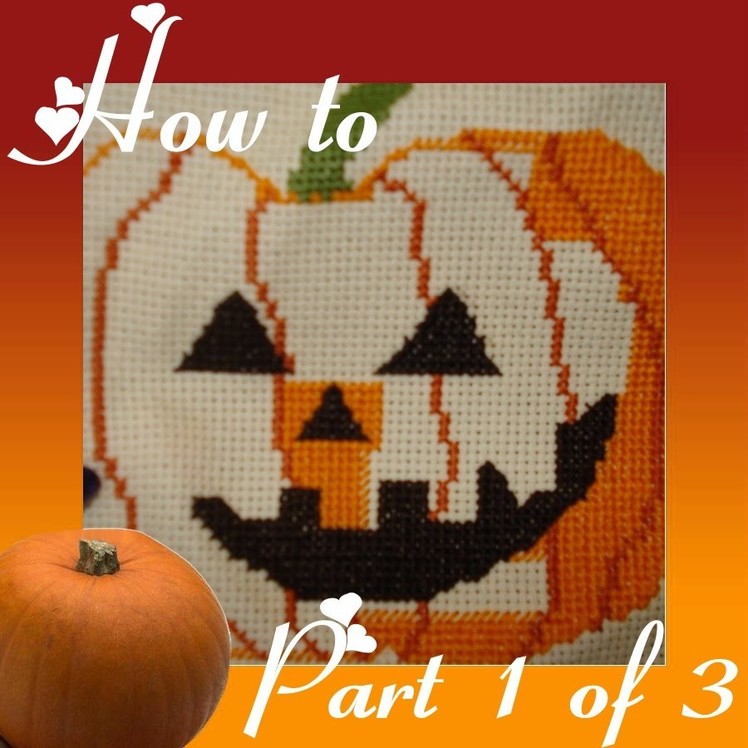 How To Create a Cross Stitch Pattern Chart part 1 of 3