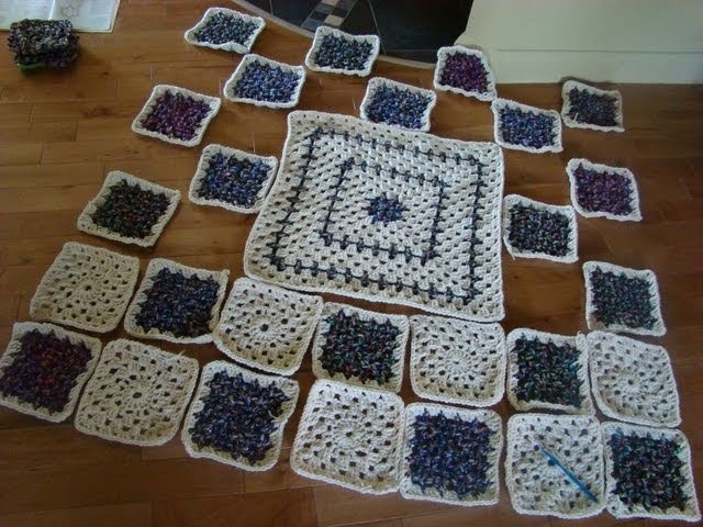 How To Crochet Zig Zag Granny Square Attaching