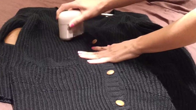 How To: DIY Get Rid Of Bobbles.Lint Balls On Your Clothes
