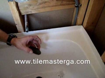 How to install, replace a bathtub - plumbing, drain, bathroom installation, bath tub atlanta