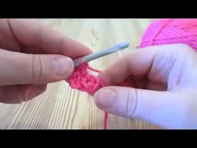 How to make a Crochet Granny Square Left-handed