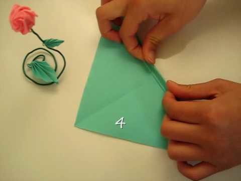 How to make an origami leaf- something different