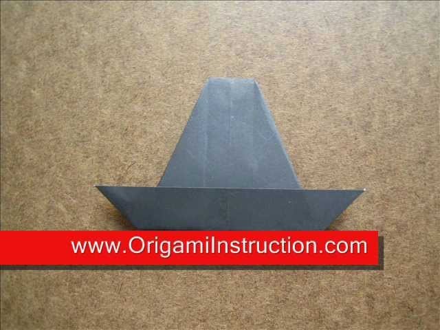 How to Make an Origami Witch Hat