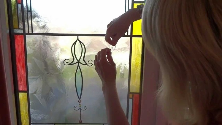 How to make leaded windows and stain glass easily and cheaply.