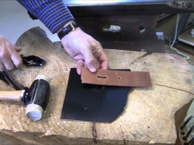 How To Punch Holes In Leather