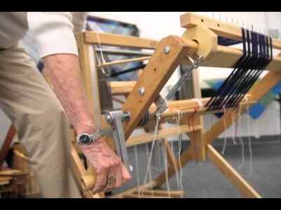How to Warp a Loom from back to front