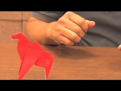 Instuctions for an Origami Camel : Origami Animals