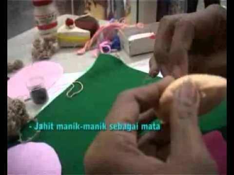 Kreasiku Craft Corner - Felt Mini Doll Tutorials