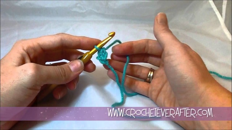 Left Hand Foundation Single Crochet Tutorial #1 How to FSC
