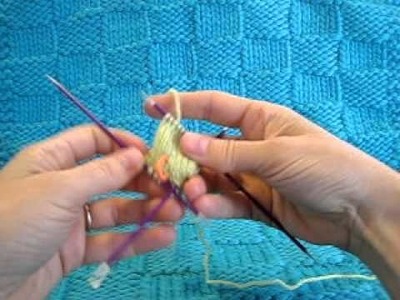 Lesson #2, Crystal Socklet (Knit Along.KAL) - Knitty.com - Picking Up First Round. Bosnian Toe