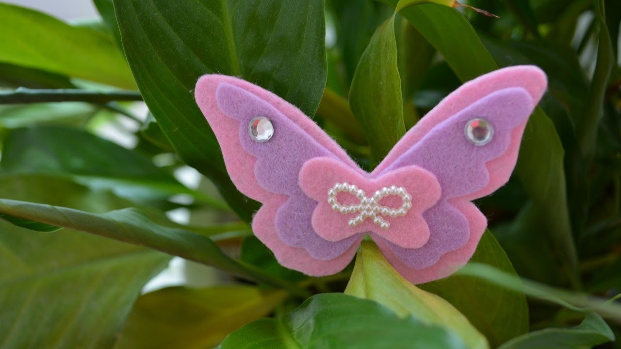 Make a Simple Felt Butterfly - DIY Crafts - Guidecentral