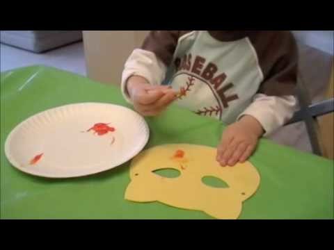 Make Art with Me: Cheetah Mask Mother Goose Time Preschool Curriculum