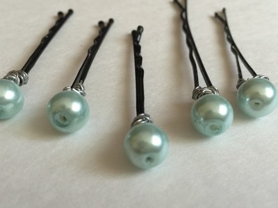 Make Beautiful Floating Pearl Bobby Pins - DIY Style - Guidecentral