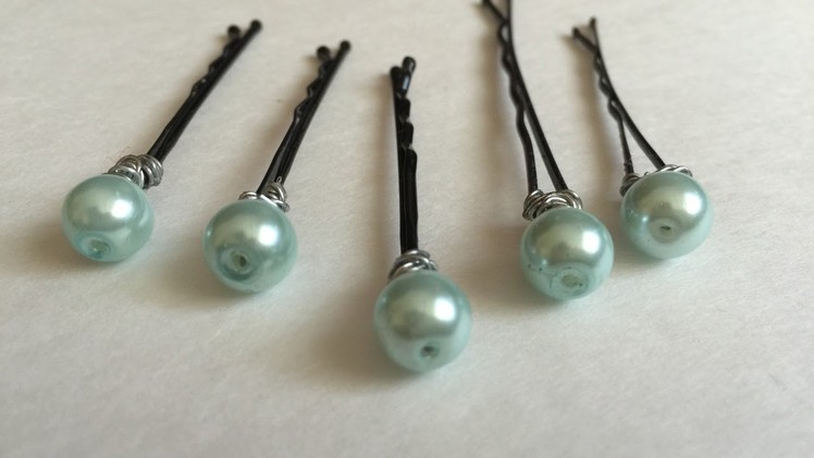 Make Beautiful Floating Pearl Bobby Pins - DIY Style - Guidecentral