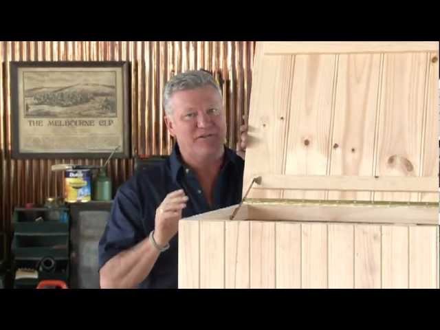 Mitre 10: How to build a storage chest presented by Scott Cam