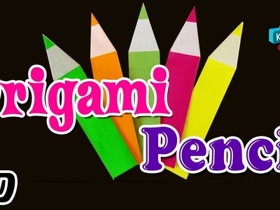 Origami - How To Make PENCIL - Simple Tutorials In English