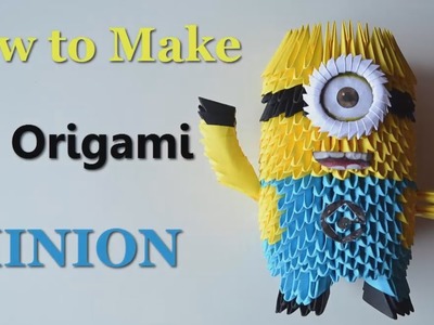 Origami Minion - 3D Model - DIY Tutorials - Giulia's Art