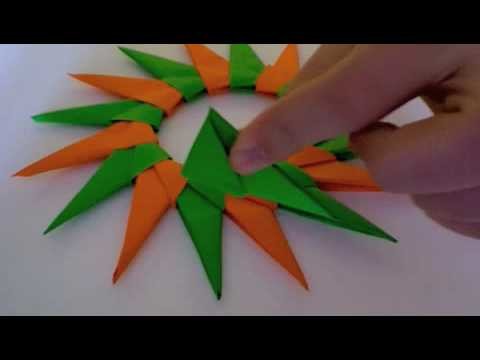 Origami School- 16 Pointed Star
