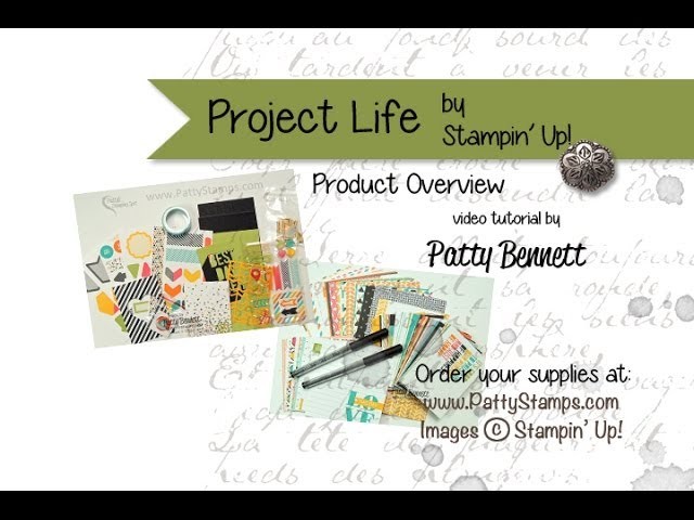 Project Life by Stampin' Up! Scrapbook Supplies