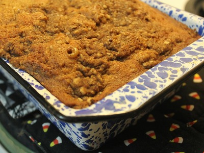 Pumpkin Streusel Pound Cake with CookingAndCrafting